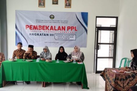 STISDA Lampung Tengah Adakan Pembekalan Mahasiswa Praktik Profesi Lapangan