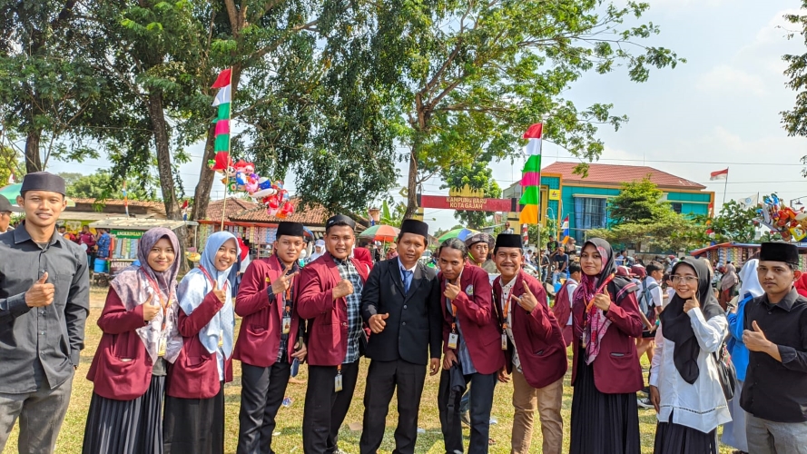 STISDA Lampung Tengah Ikut Meriahkan HUT ke-78 RI